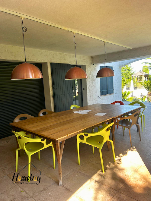 salon exterieur villa en location super cannes
